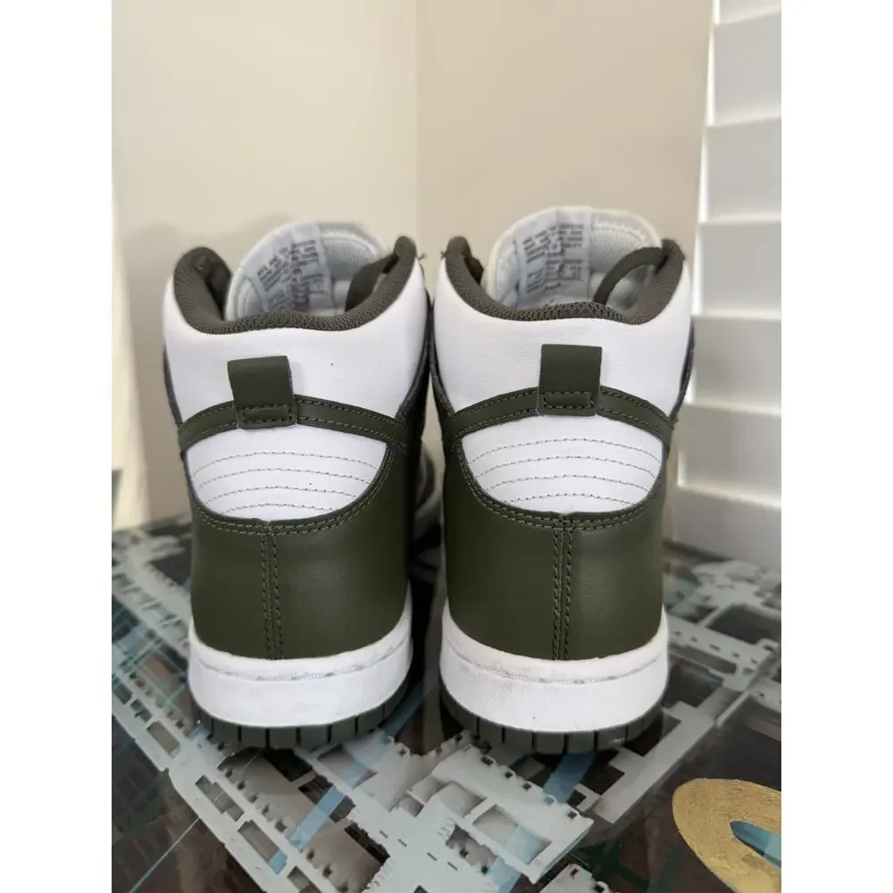 Nike Dunk Cargo Khaki High White Olive‎ Green Youth 6.5Y DB2179-105
